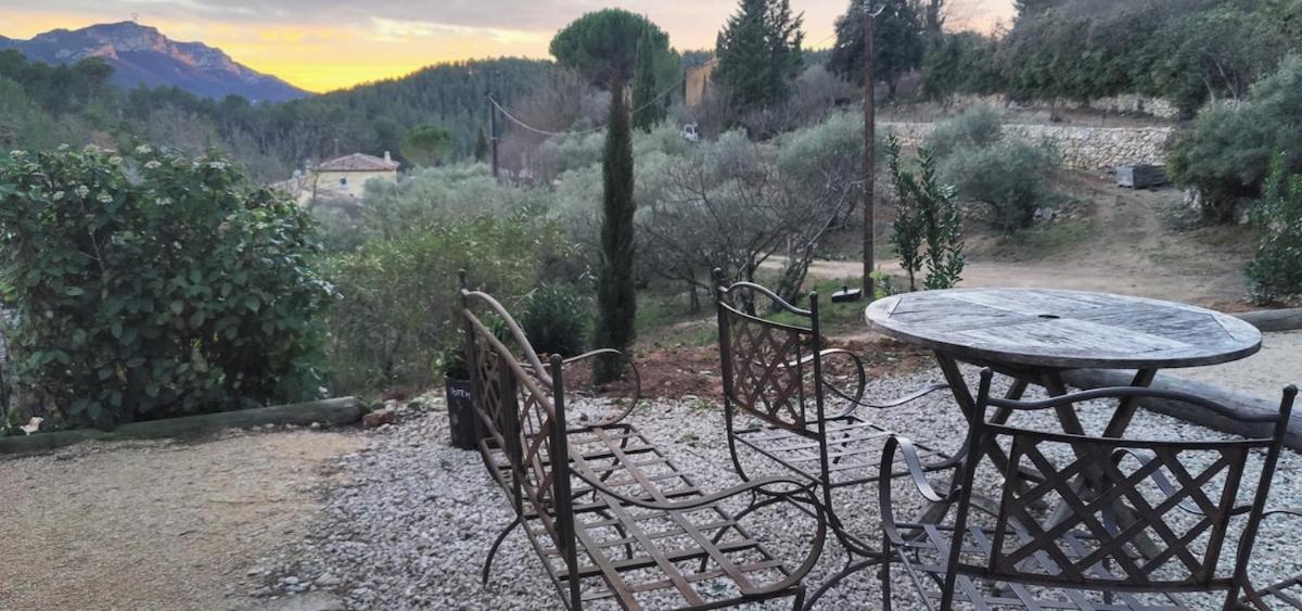 Villa Cigalons En Pleine Pinede Avec Piscine Chauffee De Mai A Septembre Auriol Kültér fotó