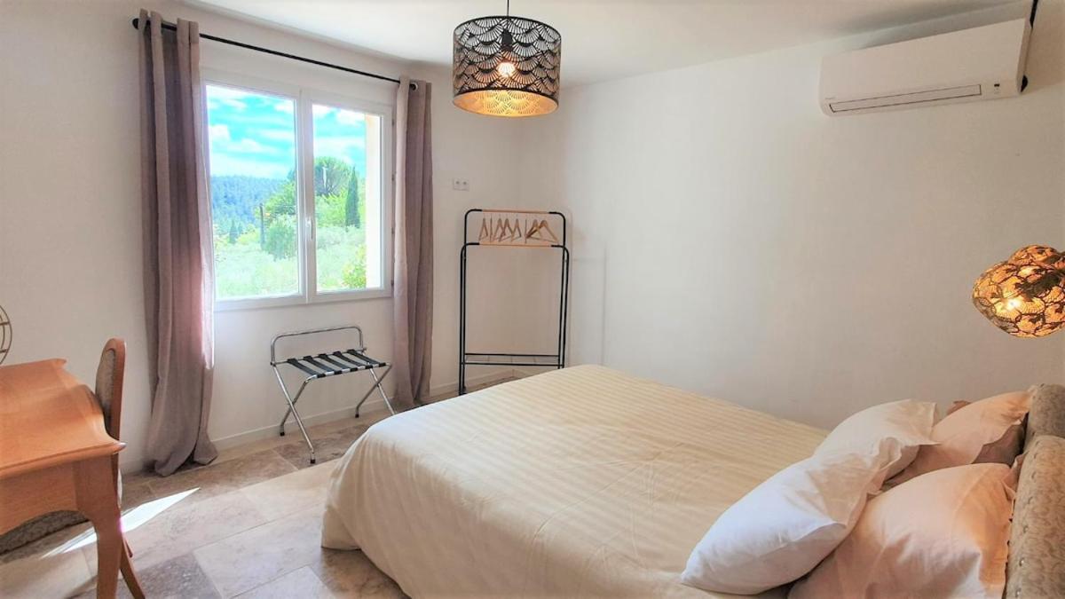 Villa Cigalons En Pleine Pinede Avec Piscine Chauffee De Mai A Septembre Auriol Kültér fotó